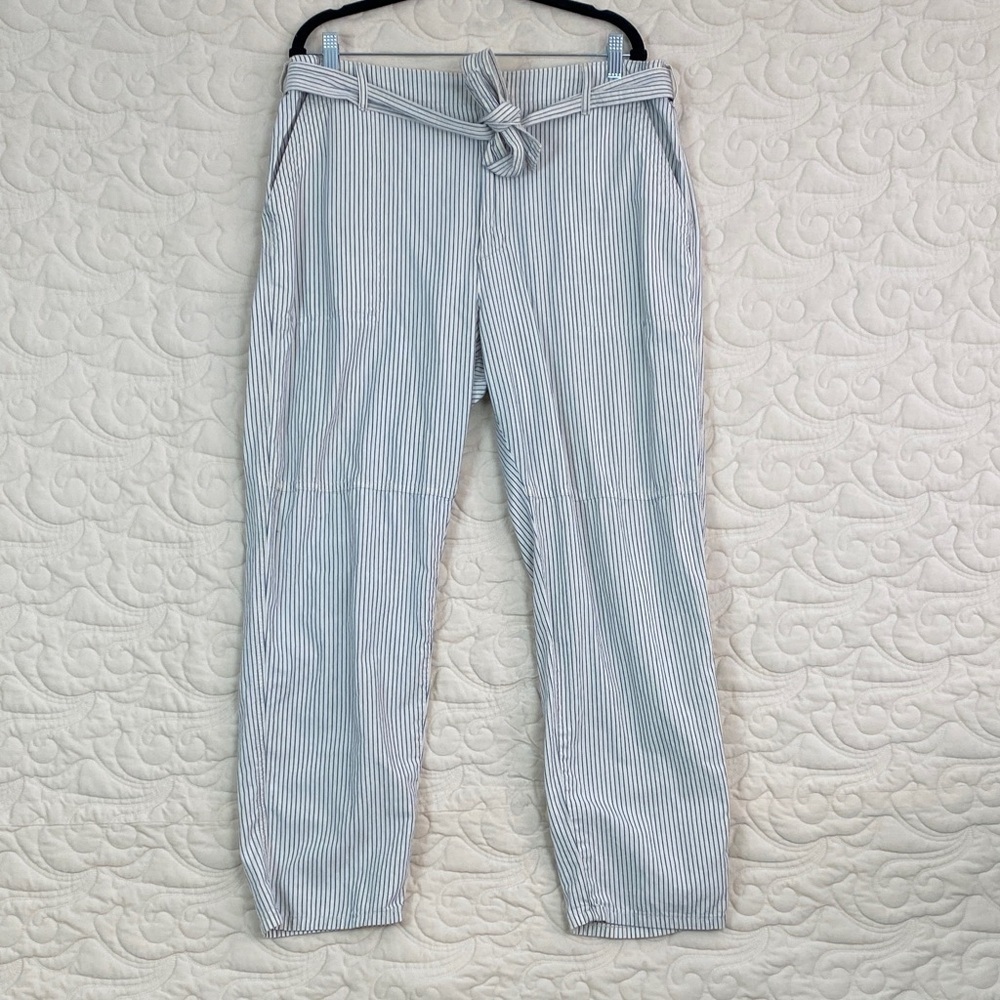 American Eagle Striped Pants 100% Cotton